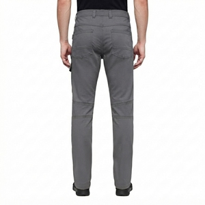 Men's Polyester <b>Cargo</b> Trousers Mid Waist Multi Pocket Utility <b>Pants</b> for Hiking Camping Travel Outdoor <b>Work</b> and Casual Activities - Product Image 2