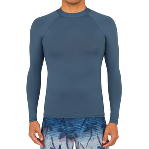 Custom Logo Polyester Performance <b>T</b> <b>Shirt</b> <b>Men</b> Slim Fit <b>Red</b> <b>T</b> <b>Shirt</b> <b>Men</b> Casual Plain Pattern Crew Neck Long Sleeve <b>T</b>-<b>shirt</b> - Product Image 3