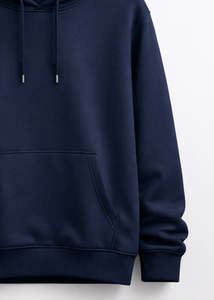 เสื้อฮู้ดดี้ผ้าฝ้ายพรีเมียมปักโลโก้ตามสั่ง ทรงโอเวอร์ไซส์ สไตล์สตรีทแวร์ รับผลิตแบบ OEM ODM ขายส่งจากโรงงาน - Product Image 2
