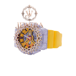 Export Quality Mossinate Rubber Diamond <b>Watch</b> with Genuine Diamonds and Ultra Comfortable Rubber Strap Available <b>for</b> Best Price - Product Image 2