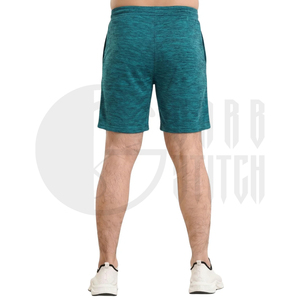 Pantalones Cortos Bermuda de Secado Rápido para Hombre, Color Sólido, Cintura con Cordón, Tejido de Poliéster, Casuales, con Bolsillos - Product Image 4