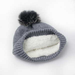Ensemble 3 pièces bonnet, écharpe et gants d'hiver, doublure polaire, tricoté, chaud, réglable, unisexe, accessoires pour temps froid, vente en gros - Product Image 2