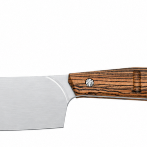 Couteaux de cuisine faits à la main avec manche en bois, lame large en acier inoxydable, couteaux de chef professionnels pour la préparation des aliments - Product Image 2