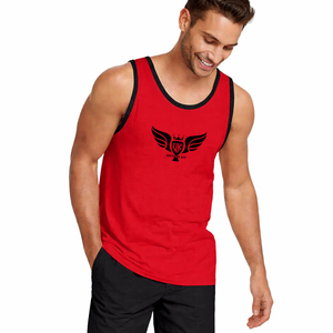 เสื้อกล้ามผู้ชายผ้าฝ้ายแบบเรียบ ไม่มีแขน เสื้อยืดออกกำลังกาย สกรีนโลโก้ได้ เสื้อกีฬาลำลองสำหรับฤดูร้อน เสื้อโชว์กล้ามเนื้อ - Product Image 2