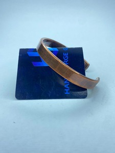 Artisan Handcrafted Gold Plated Brass Cuff <b>Bracelet</b> with Antique Finish Vintage Style Magnet <b>Healing</b> Unisex - Product Image 6