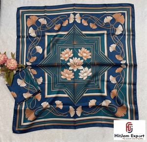 Custom Satin Printed <b>Scarf</b> Manufacturer Wholesale OEM ODM Private Label Personalized Design Promotion Gift Kenya Nigeria Ghana - Product Image 4