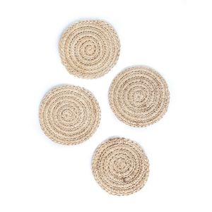 High Quality Design Rattan Coaster Jute Coaster Rope Coaster Place Mats Woven Rattan Coaster Mats At Factory Wholesale Price - Product Image 4