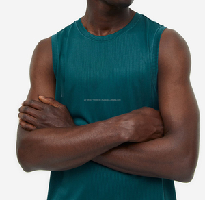 2025 nueva ropa de calle informal de secado rápido camiseta sin mangas de gimnasio para hombres entrenamiento atlético camiseta sin mangas de gimnasio - Product Image 1