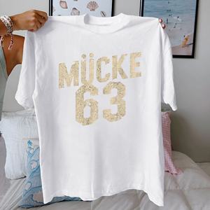 Mosquito 63 Camiseta cómoda de algodón puro para mujer - Product Image 1