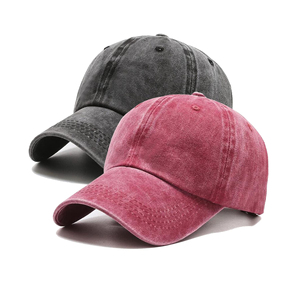 Gorra de Béisbol de 5 Paneles con Logotipo Personalizado Bordado, Ajustable, Unisex, de Lona de Algodón, Informal, para las Cuatro Estaciones, de Color Sólido, con Acabado Lavado en la Parte Delantera - Product Image 6