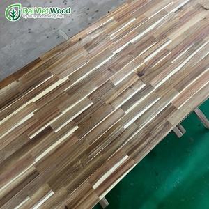 Acacia Finger Joint Finished With <b>Wood</b> Wax Oil Kitchen Countertops <b>for</b> <b>Table</b> <b>Tops</b> and Vanities - Product Image 5