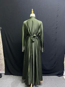2026 New Dubai style abaya Traditional Islamic Women's Saudi Arabian Abaya Spring Polyester Breathable Ankle Length Muslim - Product Image 6