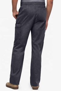 Ensembles de blouses d'infirmière élégants et de haute qualité pour hommes, en tissu tissé médical imprimé tendance, confortables et doux, avec détection d'aiguilles, taille XL - Product Image 5