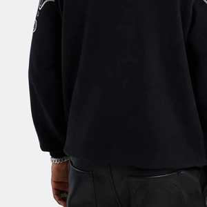 เสื้อฮู้ดดี้ทรงปกติ ยูนิเซ็กซ์ พิมพ์ลายตามสั่ง เป็นมิตรต่อสิ่งแวดล้อม ระบายอากาศได้ดี คุณภาพสูง ผ้าฝ้าย 100% สำหรับฤดูใบไม้ผลิ ปักลายที่ชายเสื้อ ขอบยางยืด ไหล่ตก - Product Image 6