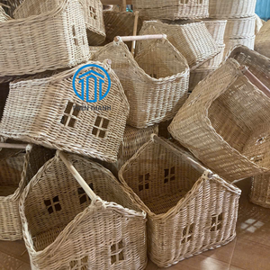 Casa de Juegos Infantil Moderna de Mimbre, Hecha a Mano con Ratán Natural, Muebles para Cuarto de Niños, Fabricante Vietnamita de Ratán Hecho a Mano - Product Image 5