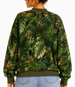 Women's <b>Mock</b> <b>Neck</b> Oversized Sweatshirt Cotton Blend Front Logo Long Sleeve Casual Streetwear Pullover <b>Top</b> - Product Image 5