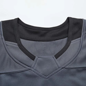 Meilleure vente de vêtements de sport pour hommes, maillot de hockey sur glace, design OEM, fabrication professionnelle, logo personnalisé, maillot de hockey sur glace - Product Image 5