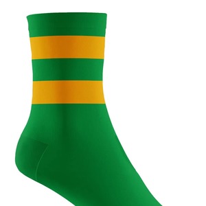 Custom Logo Men's Youth Gaelic Ireland Winter Warm Terry Sports <b>Socks</b> High Crew Children Cuff Bottom Eco-Friendly Quick Dry - Product Image 3