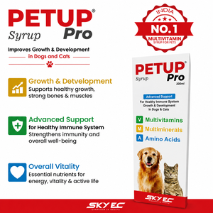 PETUP PRO Sirop Sûr Multivitamines Multiminéraux Acides Aminés Essentiels Soutien Immunitaire Complément Alimentaire pour Chiens Chats Tous Types - Product Image 3