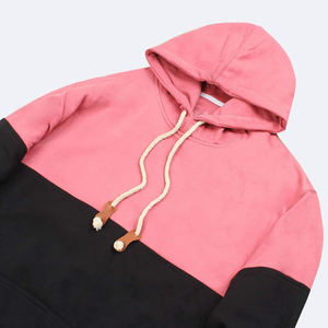 Sweat à capuche oversize pour homme en molleton épais, délavé à l'acide, sérigraphié, à carreaux, brodé, style vintage, décontracté d'hiver - Product Image 5