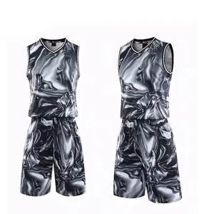 Popular Recommend Camouflage Basketball Uniforms Men's College Custom Full Sublimation Basketball Jersey Team Uniforms Design - Product Image 5