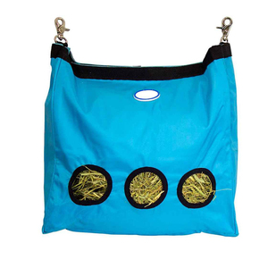 Best Selling Polyester Horse Open Slow Feed Hay Bag Durable Spacious <b>Equestrian</b> Storage Solution 50x20x40cm Customized Packaging - Product Image 1