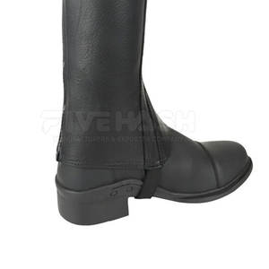 Protège-jambes en cuir robustes pour chevaux, équipement pour le travail équin en extérieur, usage quotidien. - Product Image 5