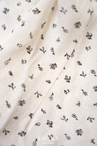 Camisa de manga larga de algodón con estampado floral para mujer SUNNY VIVI KA Casual, corte regular, manga convencional, cuello vuelto - Product Image 5