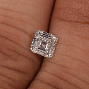 Diamant de laboratoire taille Asscher, couleur D, clarté VVS, CVD, certifié IGI, taille EX-VG, 9,02 carats, pour la fabrication de bijoux - Product Image 3