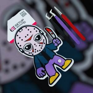 Professional Eyelash Extension Acrylic Lash Tile halloween Design Customizable Lash Tiles for Lash Artists - Product Image 1