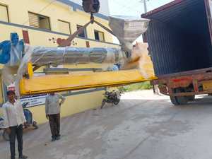 เครื่องโรโตโมลดิ้งสำหรับสายการผลิตถังพลาสติก เครื่องอบโรโตโมลดิ้ง - Product Image 4