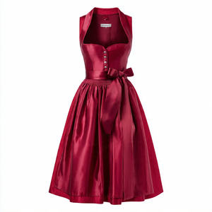 Robes Dirndl bavaroises pour femmes, robes de festival de la bière allemande à épaules dénudées pour adultes, robes Dirndl pour femmes - Product Image 1