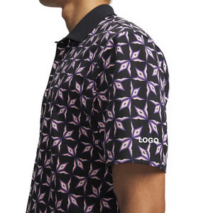 Polo pour homme Armourdry imprimé, tendance du moment, avec logo personnalisé, respirant, séchage rapide, anti-humidité, décontracté, sport, golf - Product Image 4