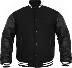 Chaquetas Varsity Bordadas con Logotipo Personalizado para Hombre, Chaquetas Varsity Vintage de Alta Calidad con Diseño Personalizado para Equipos, Precio al por Mayor - Product Image 1