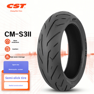 Neumático Radial Deportivo Sin Cámara CST CM-S3II para Motocicleta, Nuevo, Tamaños de Rin de 17 Pulgadas, 110/70 <span class=keywords><strong>R17</strong></span> a 200/55 ZR17, Repuesto/Reparación - Product Image 4