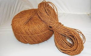 Corde en fibre de coco torsadée pour décoration, artisanat, usage maritime, vente en gros, usine - Product Image 2