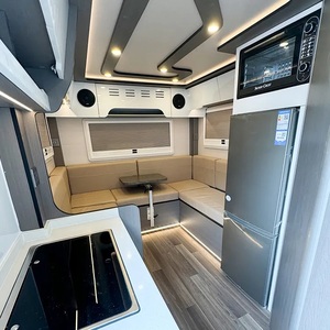 500KG Aluminum Pickup Truck <b>Bed</b> Camper Lightweight <b>Slide</b> In Camping Trailer Off Road Travel Camper with Bathroom Module - Product Image 1