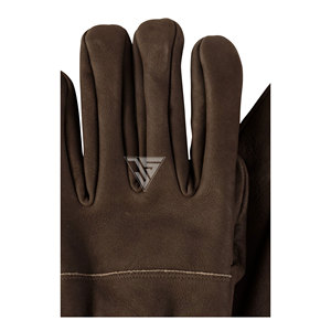 Gants en cuir véritable marron pour homme, chauds et protecteurs contre le froid, pour l'extérieur, l'équitation, avec écran tactile, tendance automne-hiver - Product Image 4
