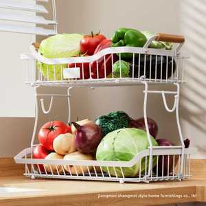 Luxury Gold Metal <b>Wire</b> Fruit Bowl Lattice Scroll Design Decorative Tabletop Centerpiece <b>Basket</b> Kitchen Countertop Storage Tray - Product Image 2