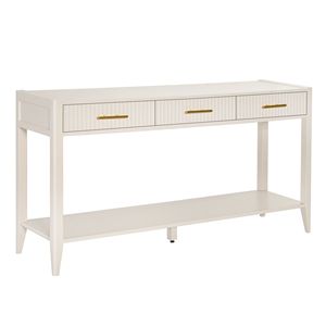 Consolle di Alta Qualità per Ingresso con Cassetti a Righe Verticali e Gambe Lunghe per Ingresso, Corridoio, Soggiorno, Foyer - Product Image 4