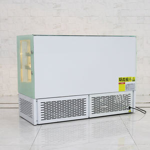 उच्च प्रदर्शन वाणिज्यिक सीधे किनारे काउंटरटॉप प्रशीतित डिस्प्ले कैबिनेट कॉफी की दुकान के लिए 3 परत मिठाई - Product Image 5