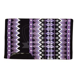 Tapis de selle de style anglais Western 32 pouces 100% laine cuir coton feutre doux confortable 18-25 MM épaisseur - Product Image 2