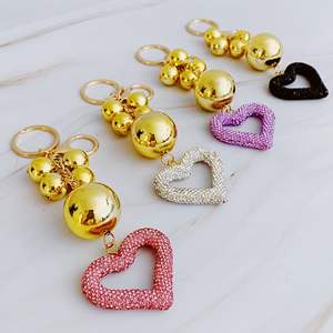 Porte-clés en cristal It Girl Glam Heart Bauble - Product Image 3
