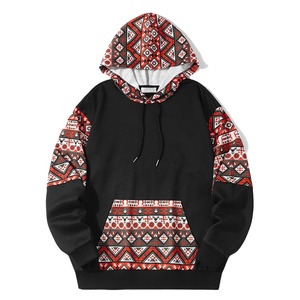 Sweat à capuche homme en coton 100% de haute qualité, avec poche, pour l'hiver, sublimation, écologique, anti-boulochage, polaire, coupe oversize - Product Image 2