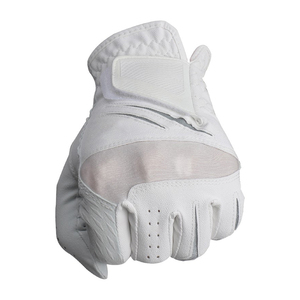 Gant de golf unisexe Vantrex blanc en cuir Cabretta, à doigts complets, anti-UV, antidérapant, à enfiler, pour la main gauche, sports de plein air - Product Image 3