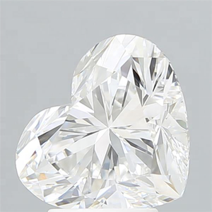 3,50 CT Bright Love CVD Lab Grown Heart Cut Diamante suelto 8,97 MM E Color VS1 Clarity IGI Certificado para anillo de corazón capturado - Product Image 1