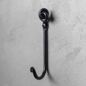 Premium Vintage Inspired Iron Wall Mounted <b>Hook</b> Artistic Metal Hanging Holder For Daily Use Bags Coats Robes <b>Towels</b> Keys - Product Image 1