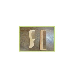 Peigne à dents larges en bois de qualité exceptionnelle et ensemble de peignes en bois, conception personnalisable, peigne à cheveux en bois pour salon et vente, logo de marque personnalisé - Product Image 3