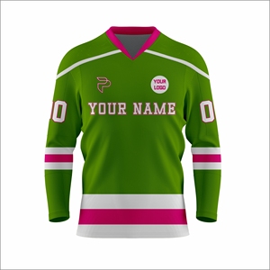 Premium Quality Ice Hockey Team Uniform Breathable Quick Dry Jersey Set For Competitive Sports Wholesale Manufacturer - Product Image 2
