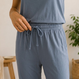 Ensemble de vêtements décontractés pour femmes, ensemble de pyjamas en Tencel, vêtements de nuit pour femmes, respirant, léger, ensemble de vêtements pour femmes - Product Image 6